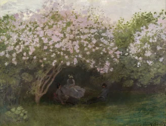 Lilas, temps gris, 1872